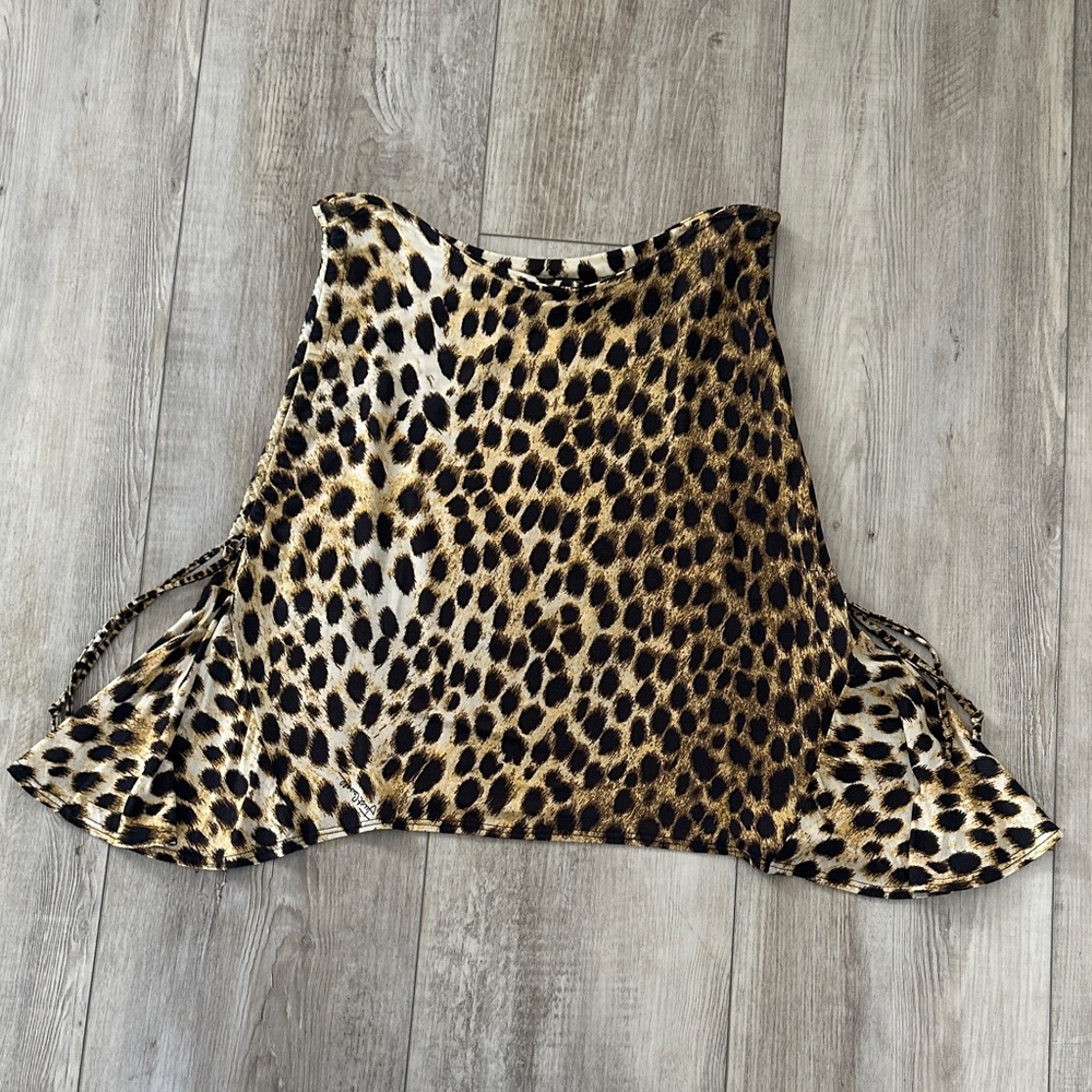 Just Cavalli Wild Pattern Mini Skirt